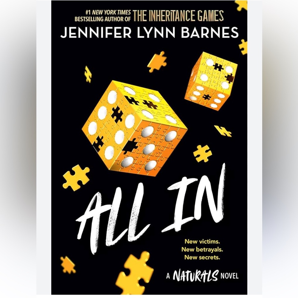 All In by Jennifer Lynn Barnes Paperback Book New - Picture 4 of 4